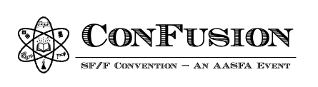 ConFusion Science Fiction Convention logo